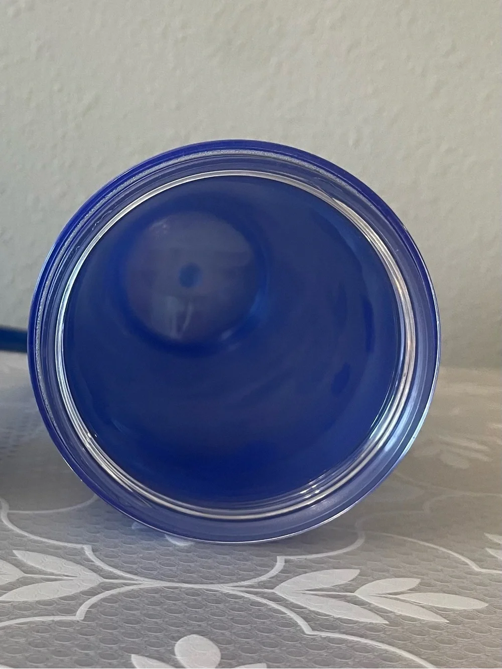 CONTIGO Ally Love Blue Metallic  Tumbler with Light Blue Pattern NEVER USED